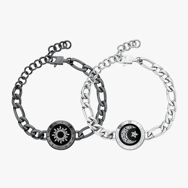 Couple mountain&sea long distance bracelet (Beaded) - LOVELINK